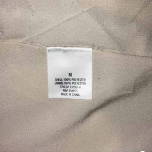 Francesca’s Miami Faux Fur Teddy Penny Lane Coat Soft Cozy Furry Fuzzy Cream M - Picture 11 of 11